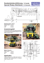 Special Rotary Distributor, 12 Channels